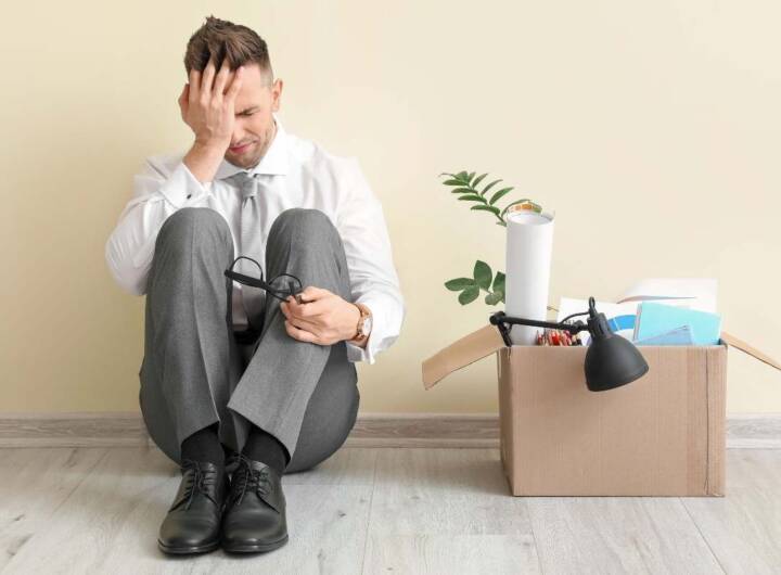 lavoratore in crisi