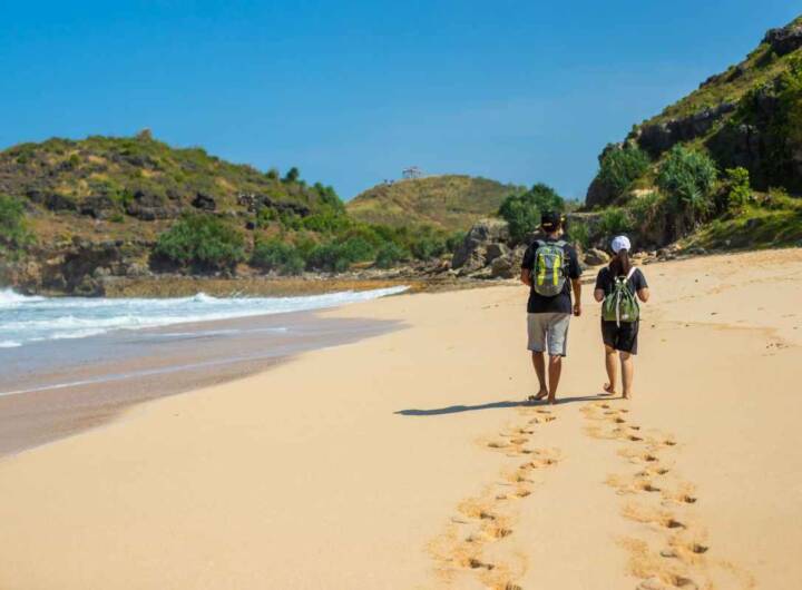 Coppia sulla spiaggia