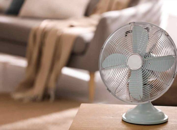 Ventilatore in soggiorno