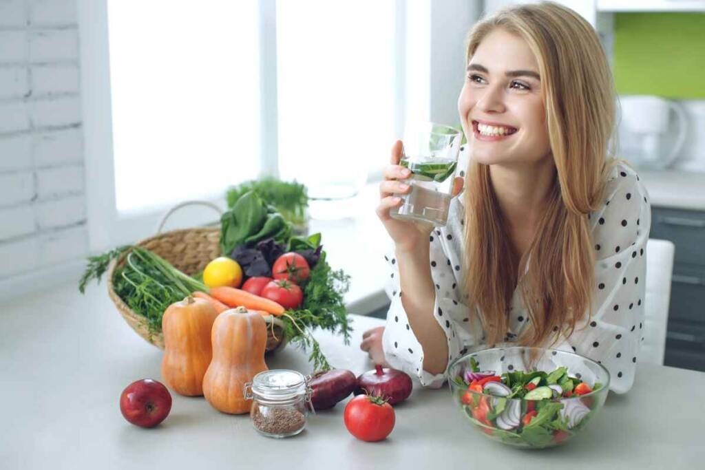 Donna bevanda detox