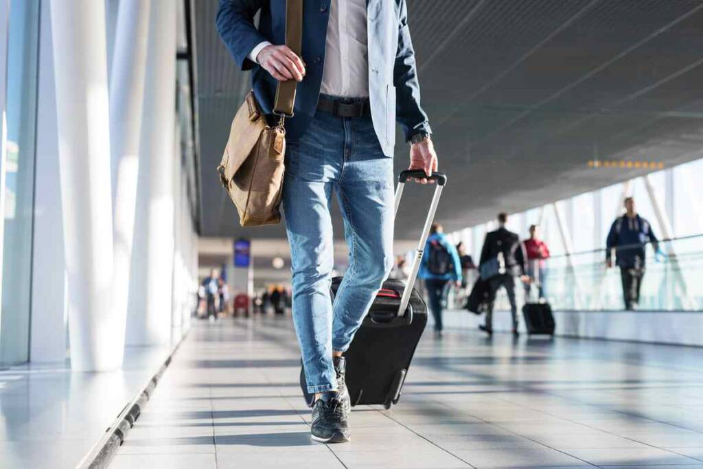 Passeggero aeroporto