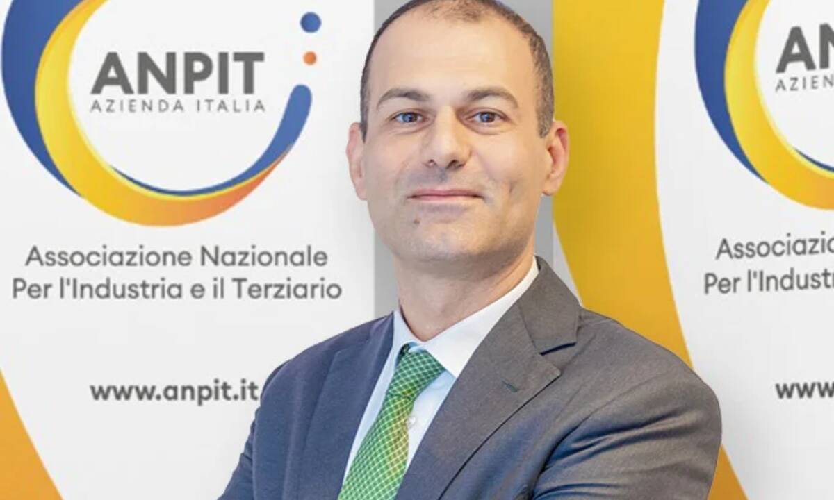 Federico Iadicicco, presidente di ANPIT, associazione datoriale per l'industria e il terziario.
